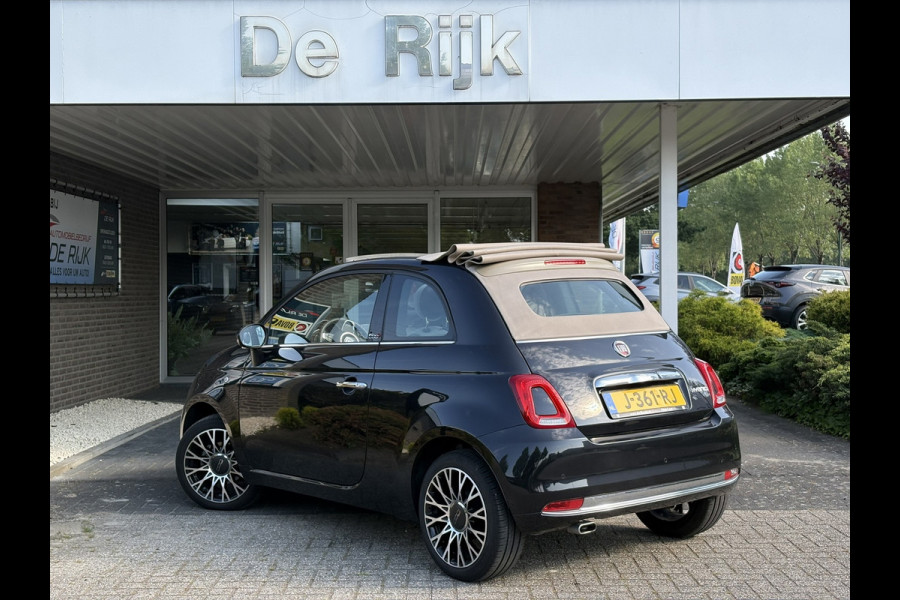 Fiat 500C 1.0 Hybrid Star | Navi, Carplay/Android, Cruise, Climate, PDC, Licht- en Regensensor | NAP |