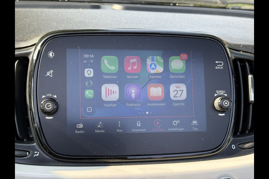 Fiat 500C 1.0 Hybrid Star | Navi, Carplay/Android, Cruise, Climate, PDC, Licht- en Regensensor | NAP |