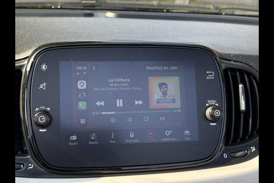 Fiat 500C 1.0 Hybrid Star | Navi, Carplay/Android, Cruise, Climate, PDC, Licht- en Regensensor | NAP |