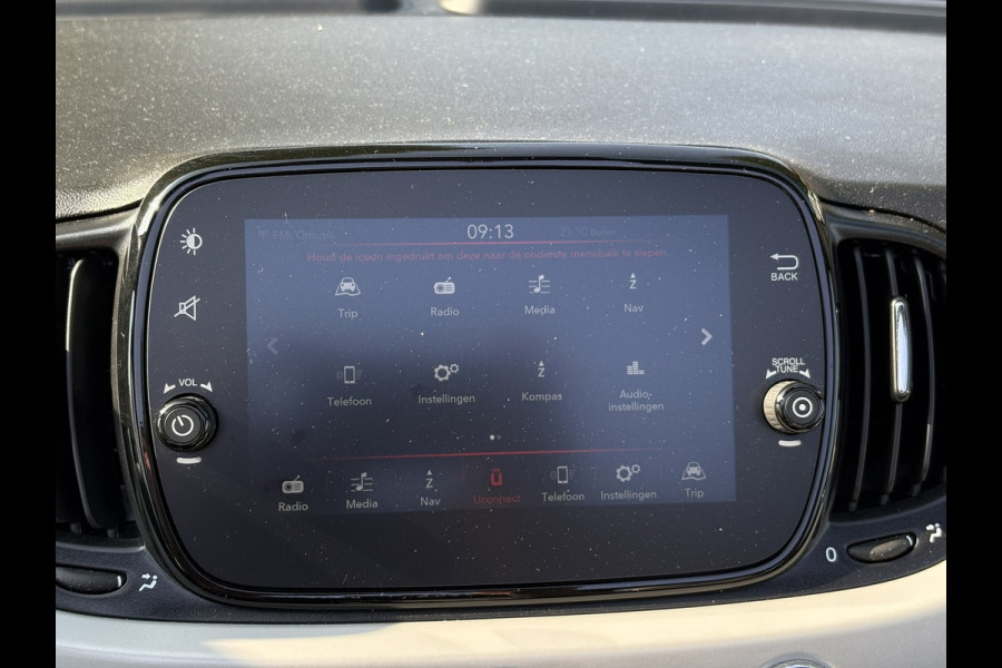 Fiat 500C 1.0 Hybrid Star | Navi, Carplay/Android, Cruise, Climate, PDC, Licht- en Regensensor | NAP |
