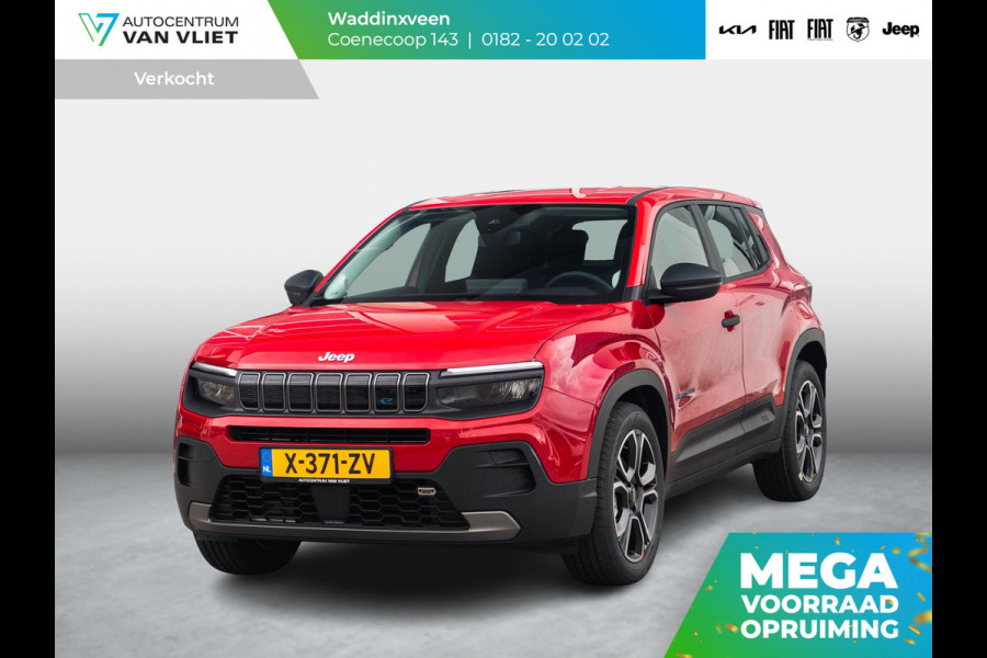 Jeep Avenger 54kWh | Uit voorraad leverbaar | 17% Bijtelling | 18" LM Velgen| Rijklaar