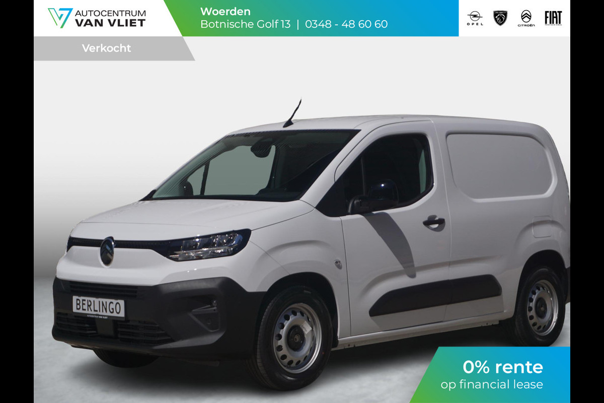 Citroën E-Berlingo L1 50 kWh | 0% rente | tot 8 jaar garantie | warmtepomp | Apple Carplay | camera | betimmering | Comfort stoel | Eco LED koplampen | rijklaarprijs |