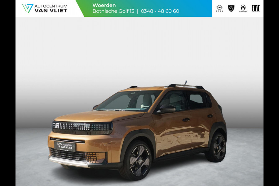 Fiat Grande Panda La Prima 7,4 kW 44 kWh | Uit voorraad leverbaar | Clima | Cruise | Camera | Apple Carplay | 17" | Navi