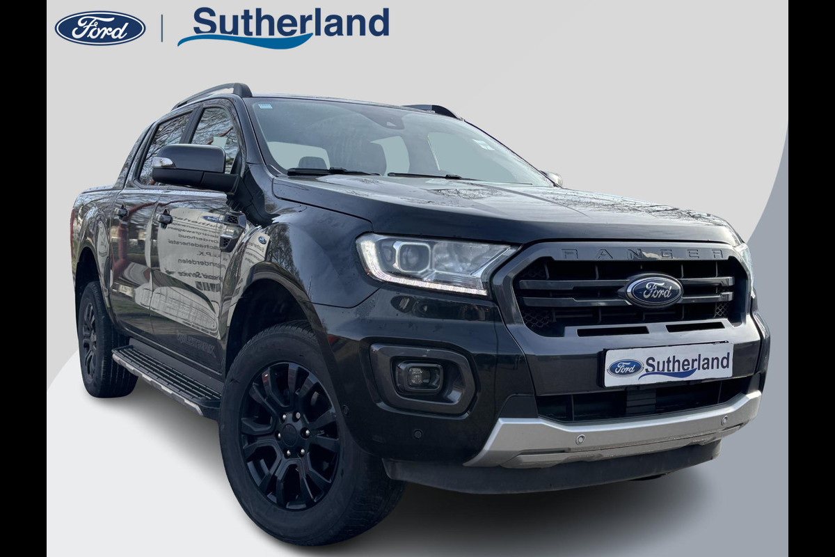 Ford Ranger 2.0 EcoBlue Wildtrak Dubbele Cabine | 214pk Automaat | Adaptieve Cruise | Stoelverwarming | Trekhaak | 3.500kg Trekgewicht
