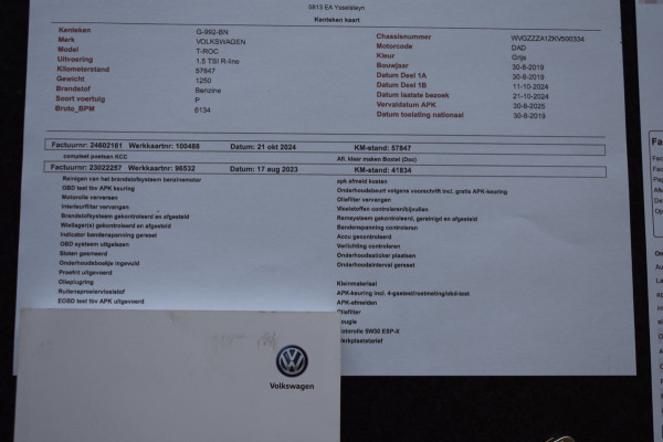 Volkswagen T-Roc 1.5 TSI Sport R-Line | PANODAK | VIRTUAL COCKPIT | APPLE CARPLAY | ANDROID AUTO | NAP | ADAPTIEVE CRUISE CONTROLE