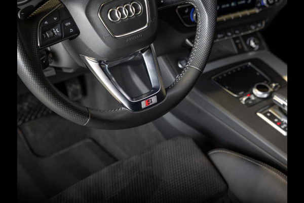 Audi Q5 55 TFSI e quattro 2x S-Line / 367pk / Trekhaak / B&O / Rondomzicht camera / Dodehoek herkenning /