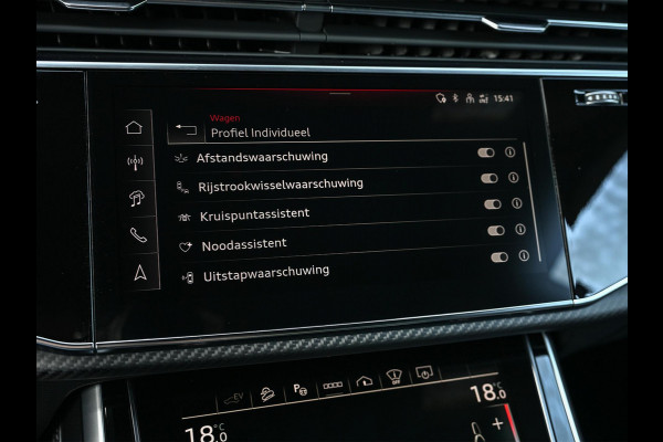 Audi Q8 60 TFSI e quattro Pro Line S Competition | Audi exclusive | 5 jaar garantie | Panoramadak | Massage stoelen | 4 Wiel besturing | Soft-close | Elektr. Trekhaak | Achterasbesturing | Oled achterlichten