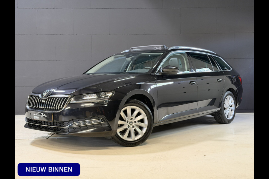 Škoda Superb Combi 1.5 TSI ACT Business Edition Plus | Panoramadak | Leder | Trekhaak | Carplay | Sfeerverlichting | Full LED