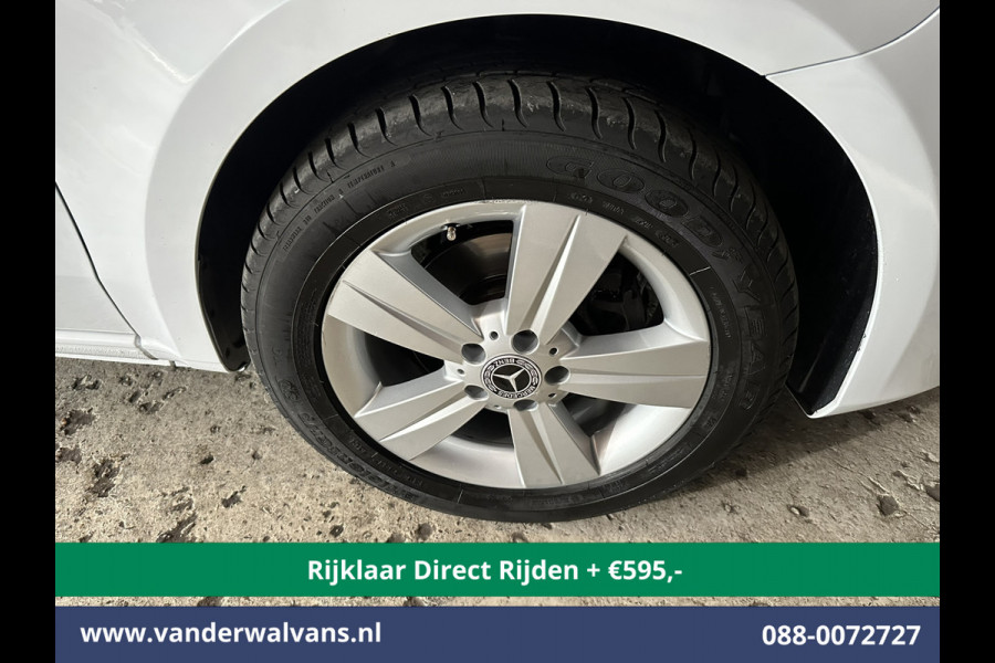 Mercedes-Benz Vito 114 CDI 136pk L2H1 *Rijklaar Direct Rijden* Euro6 Airco | Navigatie | Camera | LM Velgen Cruisecontrol, Bumper in de kleur, Parkeersensoren, Achterklep, Stoelverwarming, Bijrijdersbank, Inrichting