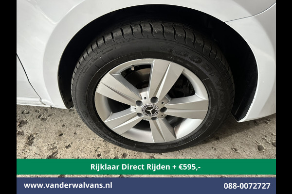 Mercedes-Benz Vito 114 CDI 136pk L2H1 *Rijklaar Direct Rijden* Euro6 Airco | Navigatie | Camera | LM Velgen Cruisecontrol, Bumper in de kleur, Parkeersensoren, Achterklep, Stoelverwarming, Bijrijdersbank, Inrichting