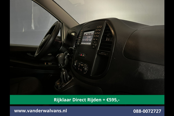 Mercedes-Benz Vito 114 CDI 136pk L2H1 *Rijklaar Direct Rijden* Euro6 Airco | Navigatie | Camera | LM Velgen Cruisecontrol, Bumper in de kleur, Parkeersensoren, Achterklep, Stoelverwarming, Bijrijdersbank, Inrichting