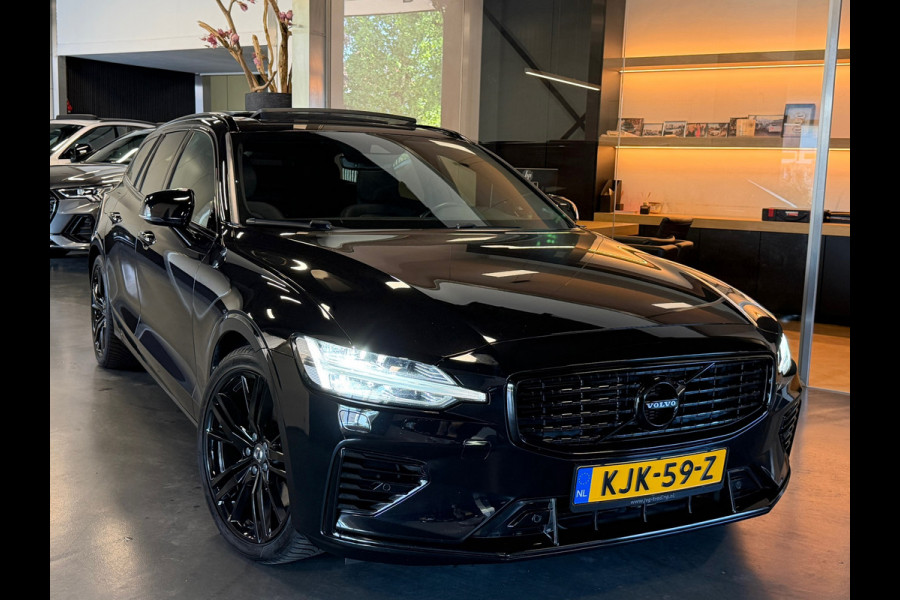 Volvo V60 2.0 T8 Twin Engine AWD R-Design 391 PK BLACK edition 2020
