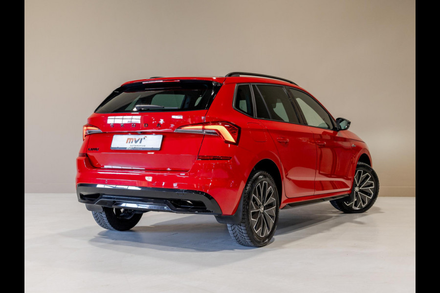 Škoda Kamiq 1.5 TSI ACT Monte Carlo / 150pk / Panorama dak / Achteruitrij camera / Stoel en stuur verwarming /
