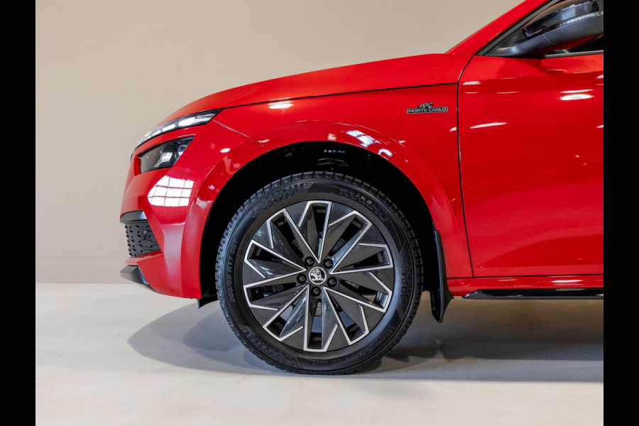 Škoda Kamiq 1.5 TSI ACT Monte Carlo / 150pk / Panorama dak / Achteruitrij camera / Stoel en stuur verwarming /