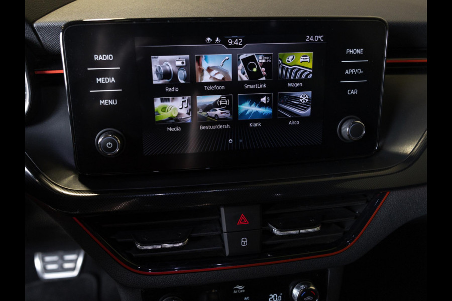 Škoda Kamiq 1.5 TSI ACT Monte Carlo / 150pk / Panorama dak / Achteruitrij camera / Stoel en stuur verwarming /