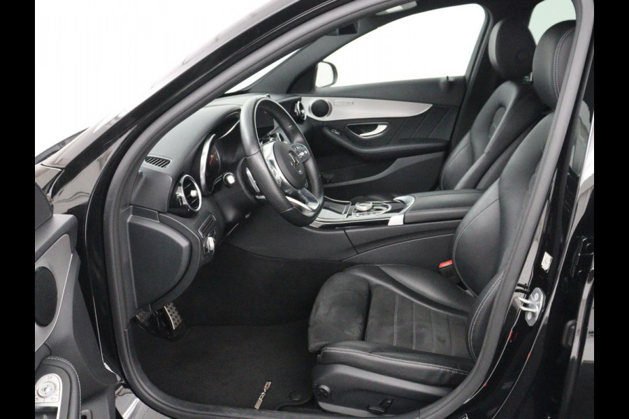 Mercedes-Benz C-Klasse 160 AMG | Stoelverwarming | Leder/Alcantara | Camera | Park Assist | Full LED | Elektrische stoelen | Navigatie | Climate control | Cruise control | Bluetooth