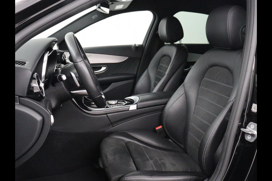 Mercedes-Benz C-Klasse 160 AMG | Stoelverwarming | Leder/Alcantara | Camera | Park Assist | Full LED | Elektrische stoelen | Navigatie | Climate control | Cruise control | Bluetooth