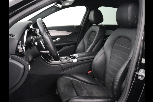 Mercedes-Benz C-Klasse 160 AMG | Stoelverwarming | Leder/Alcantara | Camera | Park Assist | Full LED | Elektrische stoelen | Navigatie | Climate control | Cruise control | Bluetooth
