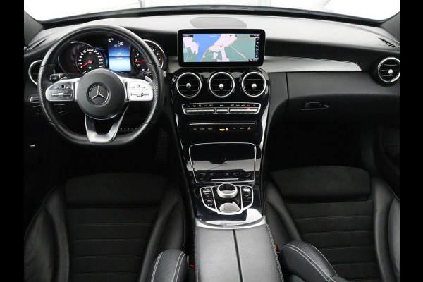 Mercedes-Benz C-Klasse 160 AMG | Stoelverwarming | Leder/Alcantara | Camera | Park Assist | Full LED | Elektrische stoelen | Navigatie | Climate control | Cruise control | Bluetooth