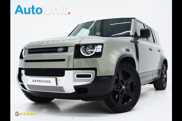 Land Rover Defender 110 2.0 P400e | NL Auto | Panoramadak | Trekhaak | 360 | Keyless | Adaptive Cruise | Leder | Carplay