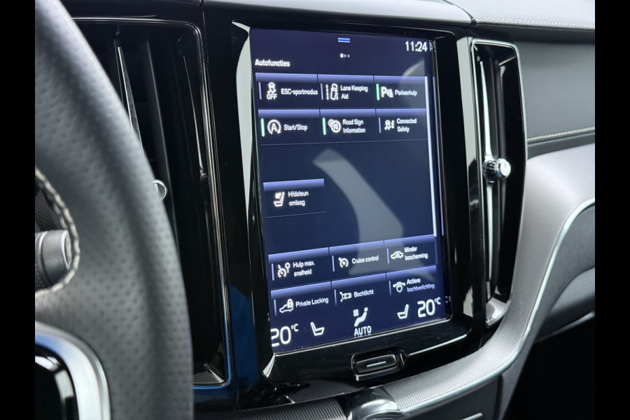 Volvo XC60 T5 251PK Autom. Inscription R-design Trekhaak Navi Ecc Cruise Control Pdc Stoelverwarming Elek.Achterklep Active Bochtenverlichting Lmv Collision Avoidance Road Sign Info Bluetooth
