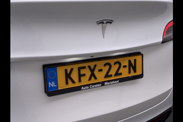 Tesla Model Y Long Range AWD 75kWh SOH 94% Warmtepomp AI-Computer Traffic Aware Adap.Cruise Leder Panoramadak Navi Ecc Camera Stoel+Stuurverwa Privacy Glas Lmv Elek.Achterklep Led Elek.Stoelen+Memory 4WD Fabrieksgarantie tot 15-02-2027 - Garantie op de Accu+Motor tot 15-2-2031/192.000km