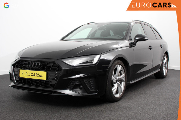 Audi A4 Avant 40 TFSI 204pk Automaat S-Line Black Edition Navigatie Apple Carplay/Android Auto Adaptieve Cruise Control Parkeersensoren Camera Dodehoek Assistent Elektrische Achterklep Stoelverwarming Climate Control