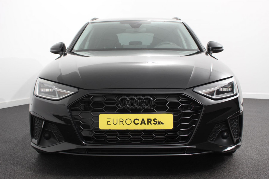 Audi A4 Avant 40 TFSI 204pk Automaat S-Line Black Edition Navigatie Apple Carplay/Android Auto Adaptieve Cruise Control Parkeersensoren Camera Dodehoek Assistent Elektrische Achterklep Stoelverwarming Climate Control