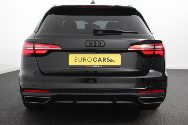 Audi A4 Avant 40 TFSI 204pk Automaat S-Line Black Edition Navigatie Apple Carplay/Android Auto Adaptieve Cruise Control Parkeersensoren Camera Dodehoek Assistent Elektrische Achterklep Stoelverwarming Climate Control