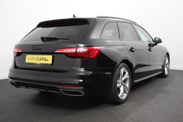 Audi A4 Avant 40 TFSI 204pk Automaat S-Line Black Edition Navigatie Apple Carplay/Android Auto Adaptieve Cruise Control Parkeersensoren Camera Dodehoek Assistent Elektrische Achterklep Stoelverwarming Climate Control