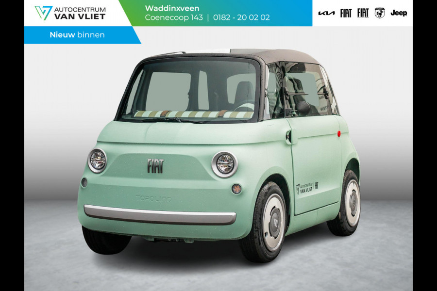 Fiat TOPOLINO Base | Uit voorraad leverbaar ! | Private Lease € 169,-* | Actieradius 75km | Rijklaar