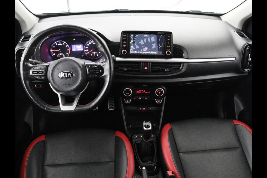 Kia Picanto 1.0 T-GDI GT-Line | Leder | Stoelverwarming | Carplay | Navigatie | Stuurverwarming | Keyless | Climate control | Cruise control