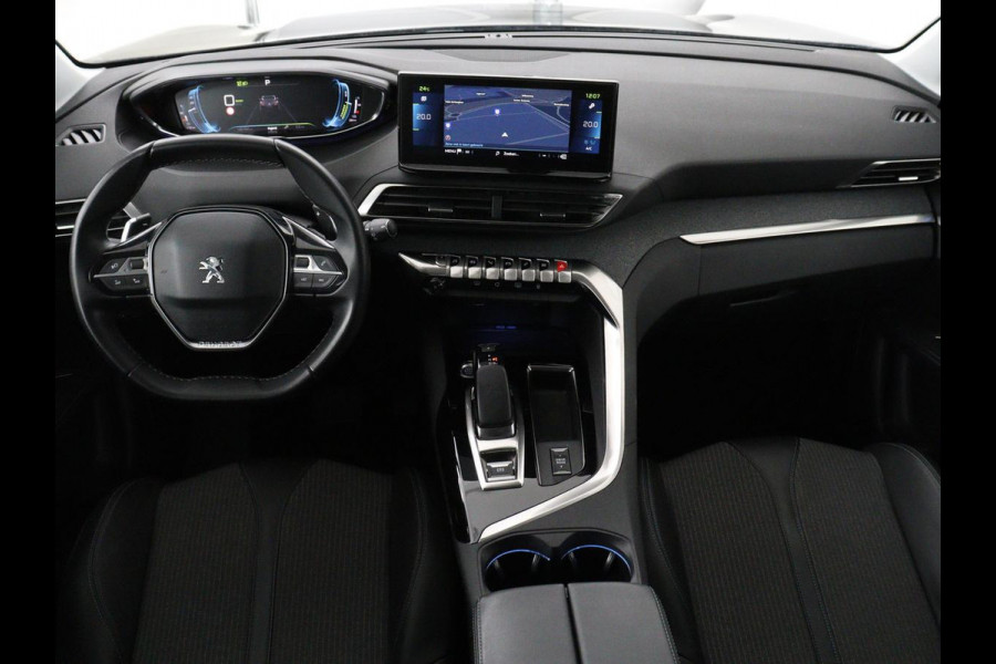 Peugeot 3008 1.6 HYbrid 225 Allure | SOH 95,8% | Trekhaak | Half leder | Carplay | Camera | Dodehoek detectie | Navigatie | Parkeerhulp | 18'' | Bluetooth | Climate control | Cruise control | PHEV | Plug In