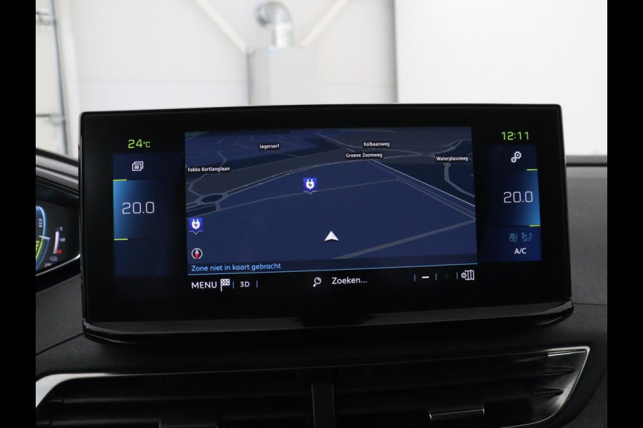 Peugeot 3008 1.6 HYbrid 225 Allure | SOH 95,8% | Trekhaak | Half leder | Carplay | Camera | Dodehoek detectie | Navigatie | Parkeerhulp | 18'' | Bluetooth | Climate control | Cruise control | PHEV | Plug In