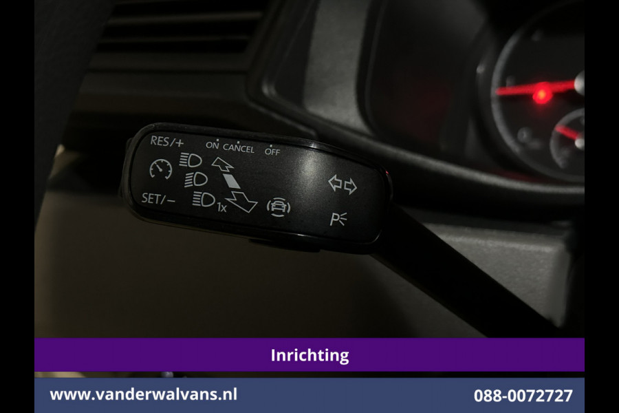 Volkswagen Transporter 2.0 TDI 150pk L2H1 Inrichting Euro6 Airco | Omvormer | Camera | 2500kg Trekhaak | Apple Carplay Android Auto, Cruisecontrol, Parkeersensoren, Dakdragers