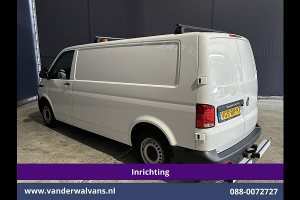 Volkswagen Transporter 2.0 TDI 150pk L2H1 Inrichting Euro6 Airco | Omvormer | Camera | 2500kg Trekhaak | Apple Carplay Android Auto, Cruisecontrol, Parkeersensoren, Dakdragers