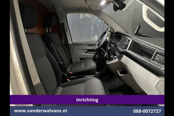 Volkswagen Transporter 2.0 TDI 150pk L2H1 Inrichting Euro6 Airco | Omvormer | Camera | 2500kg Trekhaak | Apple Carplay Android Auto, Cruisecontrol, Parkeersensoren, Dakdragers