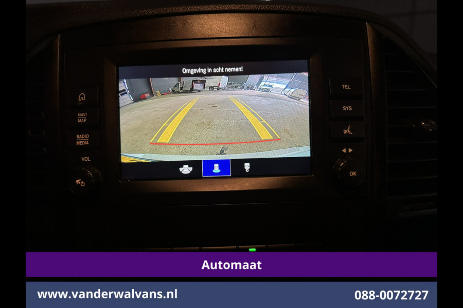 Mercedes-Benz Vito 114 CDI 136pk 9G-Tronic Automaat L2H1 Euro6 Airco | Camera | Navigatie | Apple Carplay | Imperiaal | 2500kg Trekhaak Android Auto, Cruisecontrol, Parkeersensoren, Sidebars