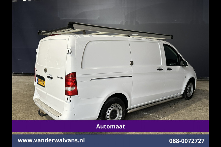Mercedes-Benz Vito 114 CDI 136pk 9G-Tronic Automaat L2H1 Euro6 Airco | Camera | Navigatie | Apple Carplay | Imperiaal | 2500kg Trekhaak Android Auto, Cruisecontrol, Parkeersensoren, Sidebars
