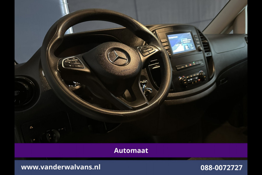Mercedes-Benz Vito 114 CDI 136pk 9G-Tronic Automaat L2H1 Euro6 Airco | Camera | Navigatie | Apple Carplay | Imperiaal | 2500kg Trekhaak Android Auto, Cruisecontrol, Parkeersensoren, Sidebars