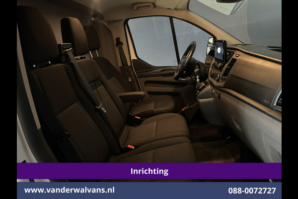 Ford Transit Custom 2.0 TDCI 131pk L2H1 Inrichting Euro6 Airco | LED | Cruisecontrol | Stoelverwarming Verwarmde voorruit, Parkeersensoren, Bijrijdersbank, 2800kg trekvermogen
