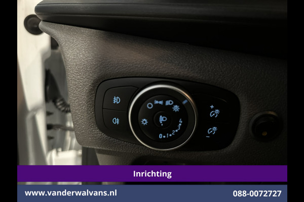 Ford Transit Custom 2.0 TDCI 131pk L2H1 Inrichting Euro6 Airco | LED | Cruisecontrol | Stoelverwarming Verwarmde voorruit, Parkeersensoren, Bijrijdersbank, 2800kg trekvermogen