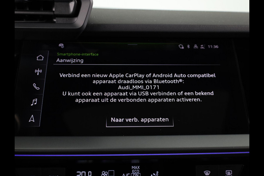 Audi A3 Limousine 35 TFSI S edition 150pk | Panoramadak | Navigatie | 19 inch Lichtmetalen velgen | Licht Pakket | Verlengde garantie