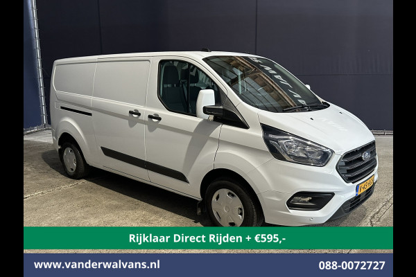 Ford Transit Custom 2.0 TDCI L2H1 Euro6 Airco | Camera | Android auto | Cruisecontrol | Parkeersensoren verwarmde voorruit, bijrijdersbank, 2800kg trekvermogen