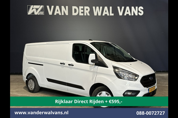 Ford Transit Custom 2.0 TDCI L2H1 Euro6 Airco | Camera | Android auto | Cruisecontrol | Parkeersensoren verwarmde voorruit, bijrijdersbank, 2800kg trekvermogen