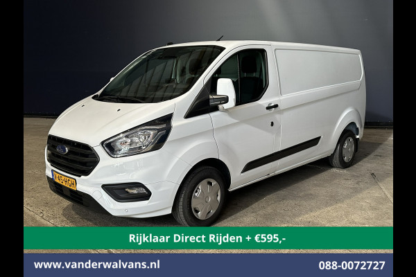Ford Transit Custom 2.0 TDCI L2H1 Euro6 Airco | Camera | Android auto | Cruisecontrol | Parkeersensoren verwarmde voorruit, bijrijdersbank, 2800kg trekvermogen