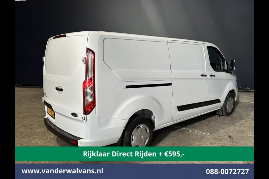 Ford Transit Custom 2.0 TDCI L2H1 Euro6 Airco | Camera | Android auto | Cruisecontrol | Parkeersensoren verwarmde voorruit, bijrijdersbank, 2800kg trekvermogen