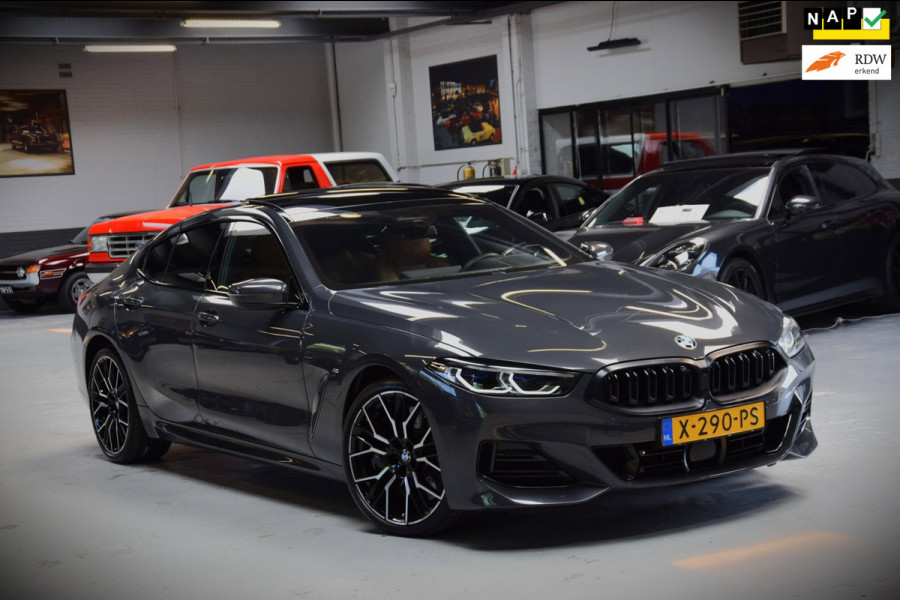 BMW 8 Serie Gran Coupé 840i xDrive High Executive M-Pakket|1e Eig|Org.NL|Panoramadak|Dealer Onderhouden|BTW