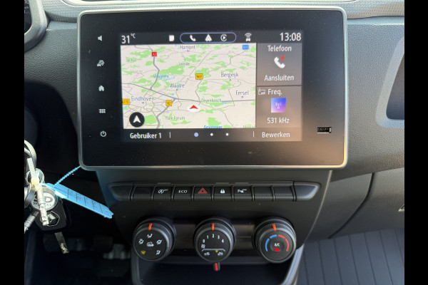 Renault Kangoo Comfort 1.3 TCe 100PK **Benzine** L1 Airco Navigatie Carplay Cruise Control Parkeersensoren Kastwand Inbouw