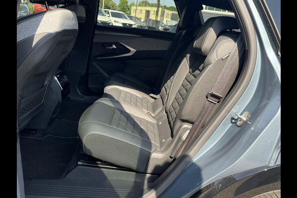 Peugeot E-5008 GT 73 kWh SOH 94%| 7 PERSOONS | COMPLEET UITGEVOERD| STOEL VENTILATIE |WARMTEPOMP| ADAPTIEVE CRUISE CONTROL | 360° CAMERA | ACHTERBANK VERWARMD |STOEL+ STUURVERWARMING| MEMORY STOEL MET MASSAGE| DODE HOEK SENSOR| ELEKTRISCHE ACHTERKLEP